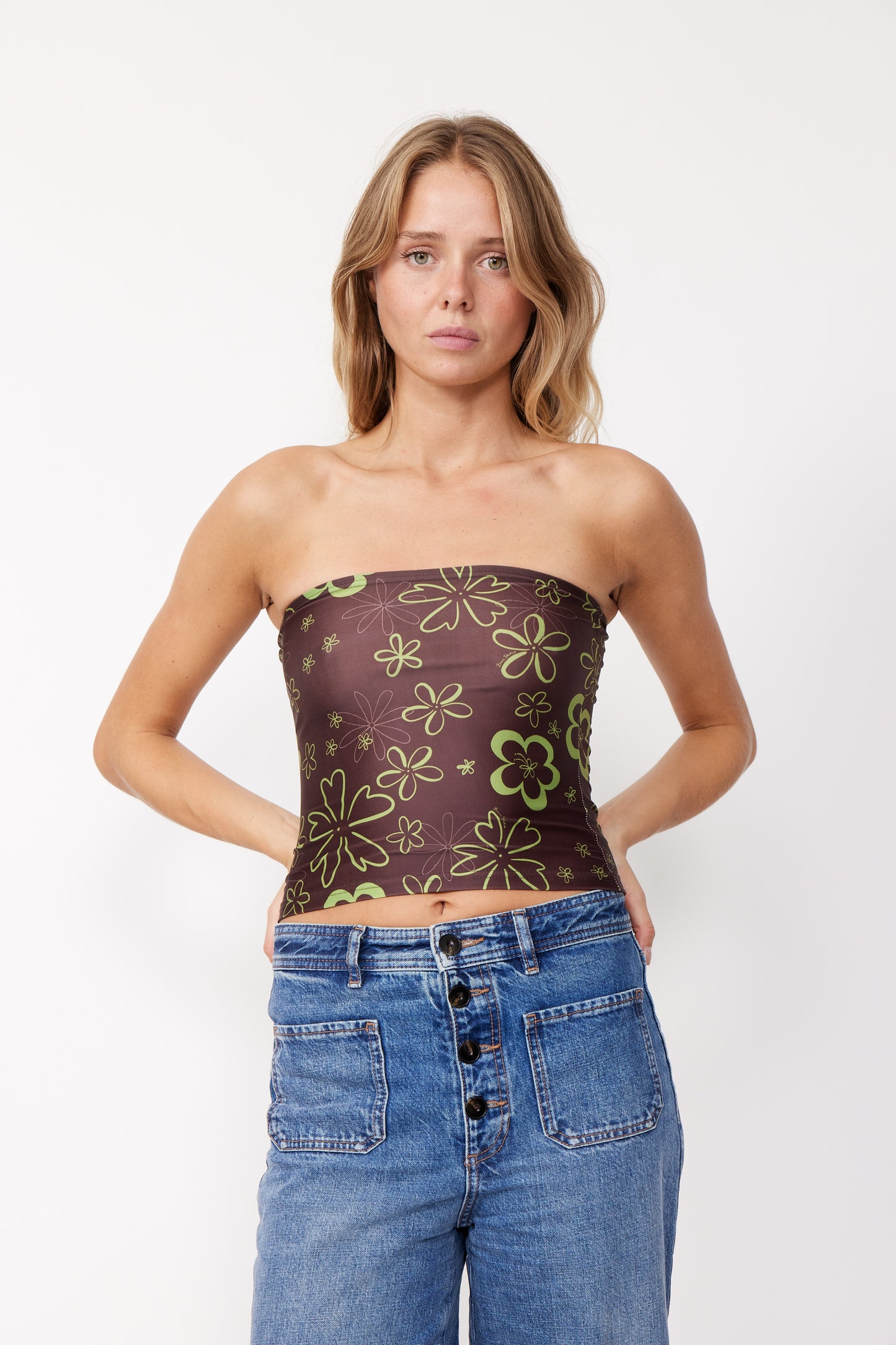 Recycled Emma Tube Top