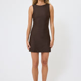 Chloe Dress - Brown