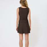 Chloe Dress - Brown