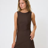 Chloe Dress - Brown