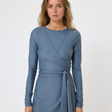 Chloe Wrap Around - Grey