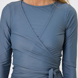 Chloe Wrap Around - Grey