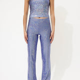 Purple Glitter Pants