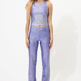 Purple Glitter Pants