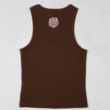 BB Rib Tank Brown/Pink