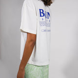 BB Box Fit Tee White/Blue