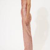 Orange Glitter Pants