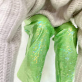 Green Glitter Pants