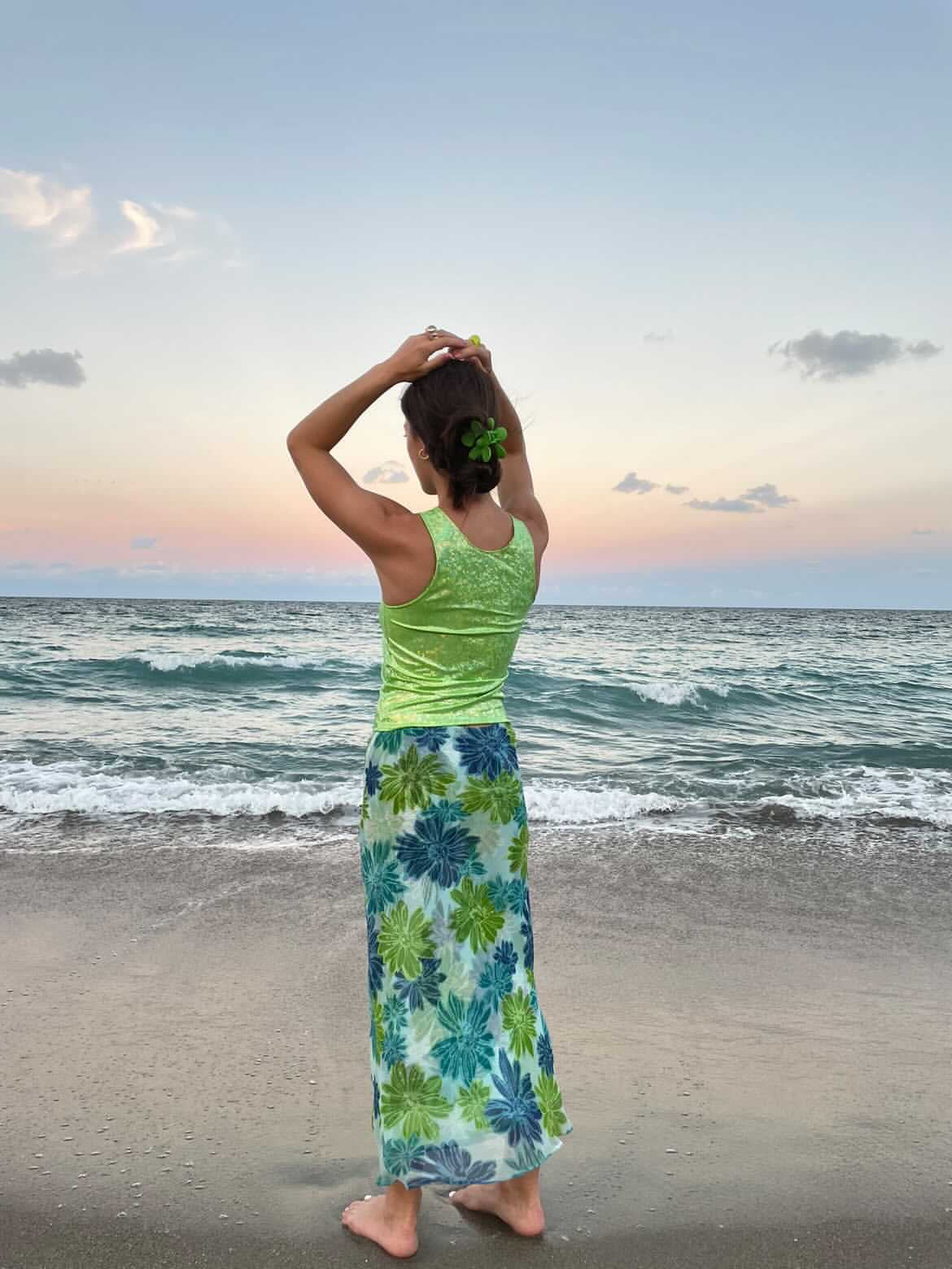 Green Tank Top