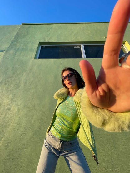 Green Tank Top